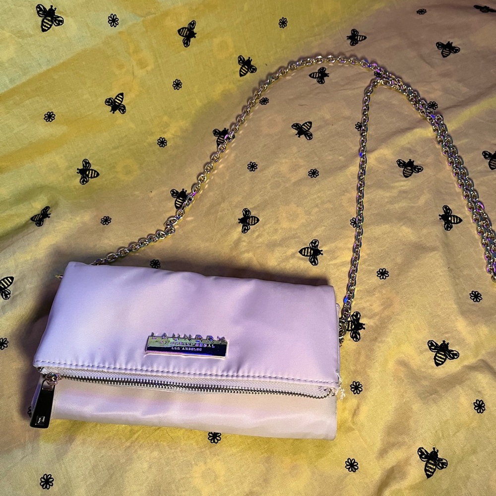 Elegant Cream Laundry by Shelli Segal Clutch Bag